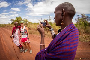 Run & Meet Maasai people on the way